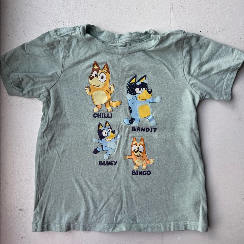 Bluey And Friends Tshirt Size 5T